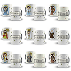 48 Artes para Caneca Santinhos Editável em Corel Draw 2