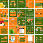 Pack Canva Nutricionista Nutrição 2.0 Templates Editáveis 50 Artes + Bônus 1