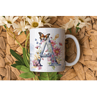 26 Artes Caneca Alfabeto Borboleta em Corel Draw  1