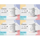 10 Artes para Caneca Pintar Editável em Corel Draw 2