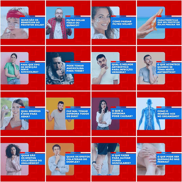 Pack Canva Farmácia Drogaria Templates Editáveis 200 Artes + Legendas 7