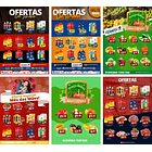 Pack Canva Encartes Supermercado Templates Editáveis 20 Artes 1