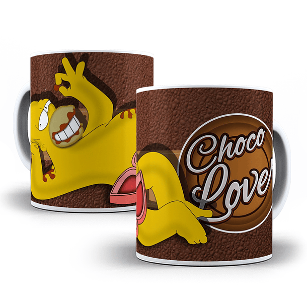 Arte Caneca Chocolate Lover Home Arquivo Png