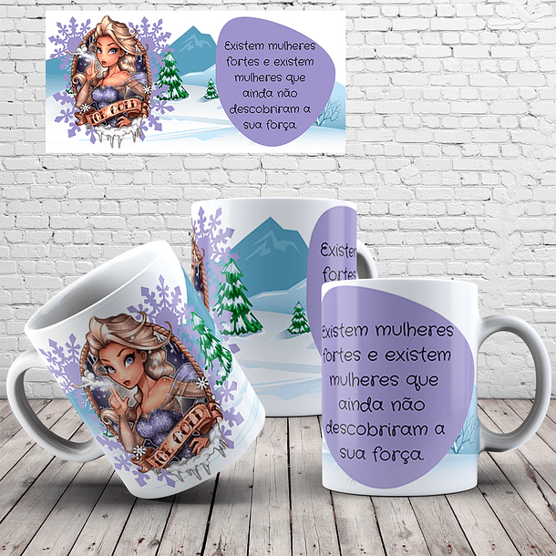 20 Artes para Caneca e Almofada Princesas Arquivo em Jpg 4