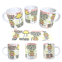 Arte Caneca Bola Aê, Brisa AÊ Que Hoje a noite é do Prazer