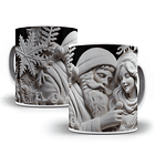 42 Artes para Caneca Papai Noel 3d Arquivo em Jpg   7