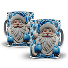 42 Artes para Caneca Papai Noel 3d Arquivo em Jpg   11
