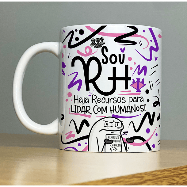 Arte Caneca Sou  RH Feminino Flork Profissão Arquivo Png