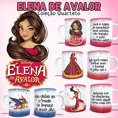 4 Artes para Caneca Helena de Avalor Arquivo em Jpg  