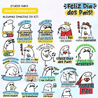 Kit Digital Dia dos Pais Flork Bento Memes Arquivos Png  2