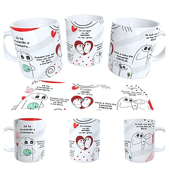 Arte para Caneca Cé Ta Cruzando A Fronteira - Fronteira Ana Castela