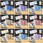 20 Artes Caneca Flork Profissões Editável + Png 2