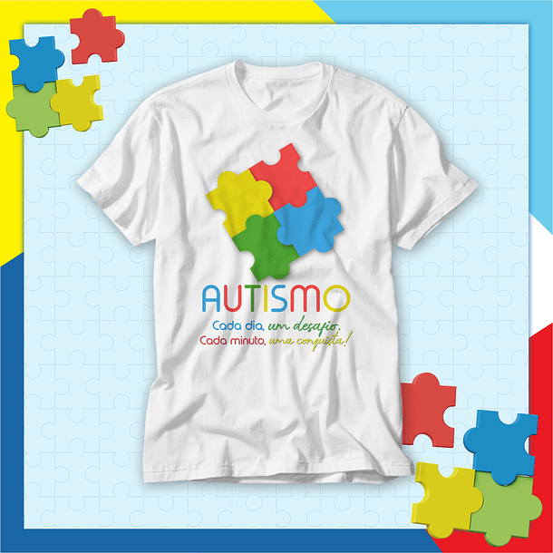 20 Artes para Camisa Autismo Arquivo Editavél  5