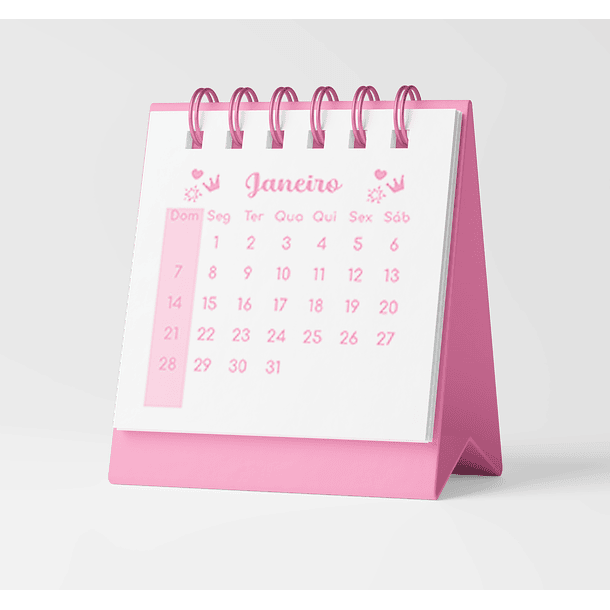 Arquivo Agenda e Caderno Rosa Menina Pink 2024 em Pdf   7