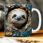 30 Artes para Caneca Animais 3d Arquivo em Jpg 8