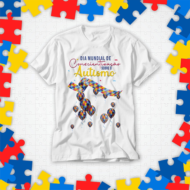 20 Artes para Camisa Autismo Arquivo Editavél  15