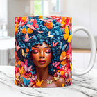 50 Artes Caneca Dia das Mulheres Beleza Negra 3d Arquivos Png 8