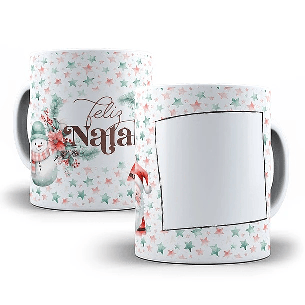 8 Artes Caneca Natal Arquivo em Jpg 4