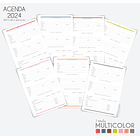 Arquivo Agenda MultiColor 2024 em Pdf  8