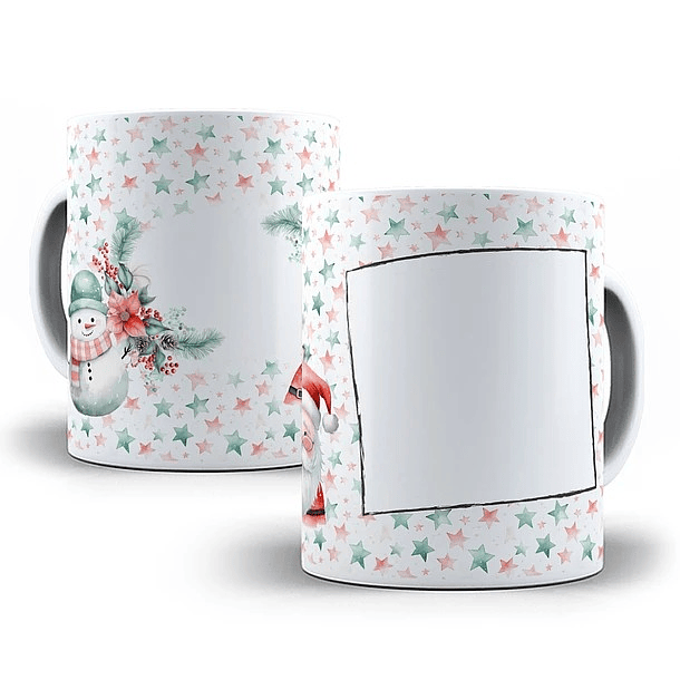 8 Artes Caneca Natal Arquivo em Jpg 5
