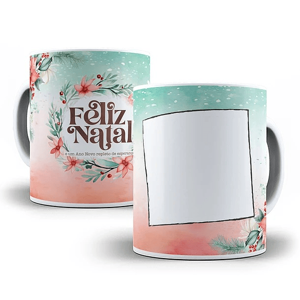 8 Artes Caneca Natal Arquivo em Jpg 6