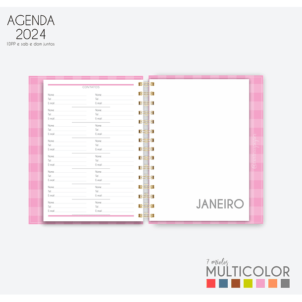 Arquivo Agenda MultiColor 2024 em Pdf  14