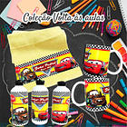 78 Artes para Caneca, Toalinha e Squezee Personagens Disney Volta as Aulas Arquivo Editavél  10