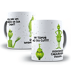 4 Artes Canecas Grinch Vou da Um Murrão na Sua Cara Editável + Png 1