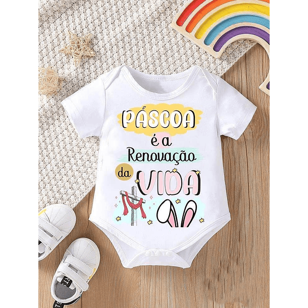 5 Artes para Body Páscoa Arquivos Editável  5