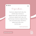 Pack Canva Salão de Beleza Feminino Templates Editáveis 10 Artes + Bônus 5