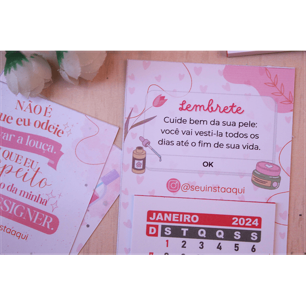 Arquivo Calendário de Mesa e Geladeira 2024 em Pdf 3