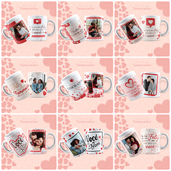 54 Artes para Sublimação Dia dos Namorados  Arquivos Editáveis em Corel Draw