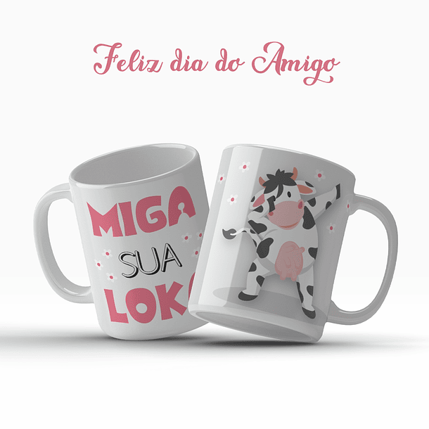 25 Artes para Caneca Dia do Amigo Arquivo Editável  3