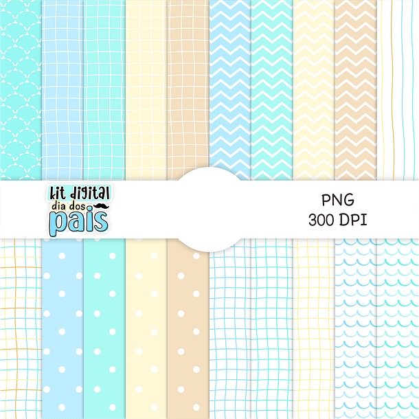 Kit Digital Dia dos Pais 3 em 1 Sublimação Arquivos Completo 14