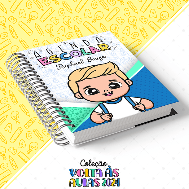 Arquivos Volta as Aulas Aluninhos Mascotinhos 2024 Arquivo em Jpg  5