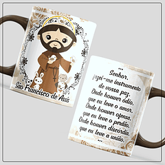 6 Artes Canecas Santinhos Religião em Jpg  