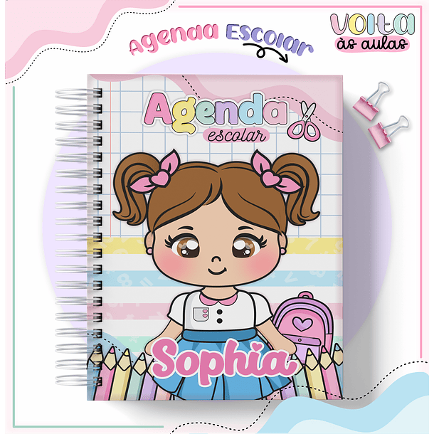 Arquivo para Encadernação e Sublimação Aluninhas em Pdf 4