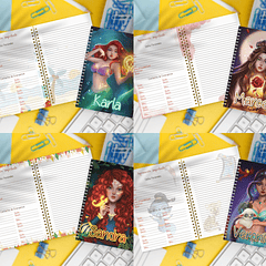 11 Artes para Caderno Princesa da Disney Arquivo em Jpge/Png