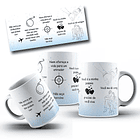 Arte Caneca Frase Não entre em Aviãozinhos que Podem Cair em CorelDraw 5