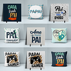 249 Artes para Caneca Dia dos Pais Sublimação Editável Corel Draw + Png 5
