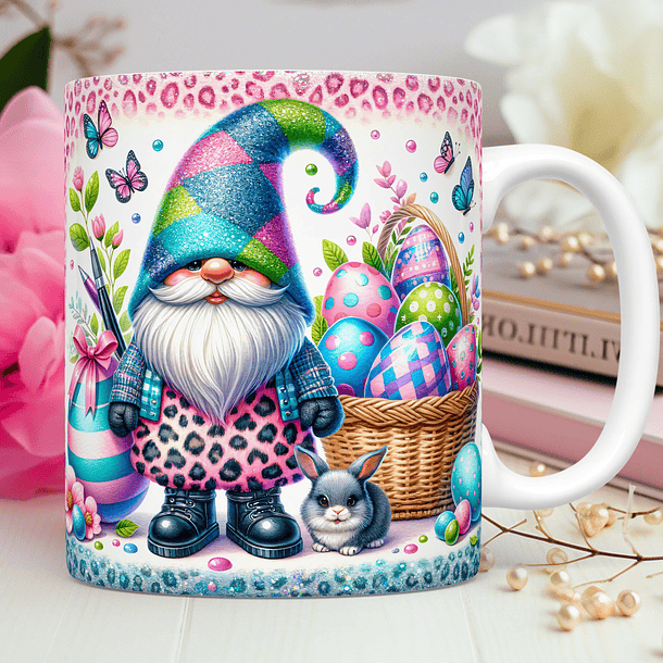50 Artes Caneca Gnomos Páscoa 3d Arquivos Png 7