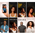 30 Artes Mídias Sociais Consciencia Negra Editáveis Photoshop 3