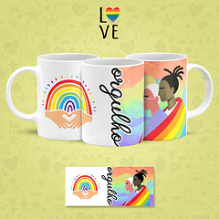 Arte Caneca Orgulho Arquivo Png