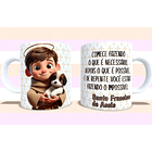 5 Arte para Caneca Santinhos cute Arquivo em Jpg  6