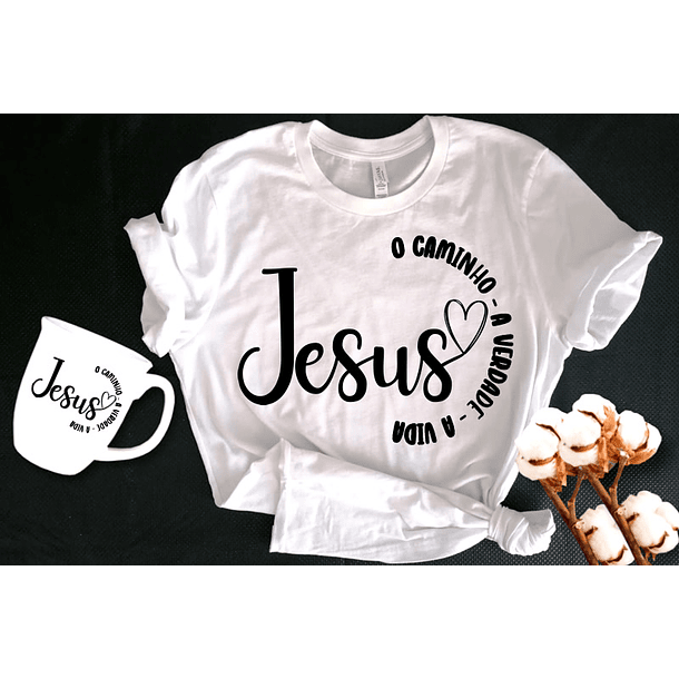 6 Arte para Camisa Jesus Religião Arquivo em Png 1