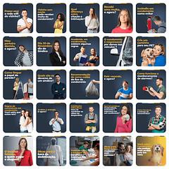 Pack Canva  Administração de Condomínios Templates Editáveis 200 Artes + Legendas