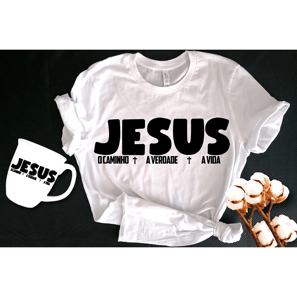 6 Arte para Camisa Jesus Religião Arquivo em Png 4