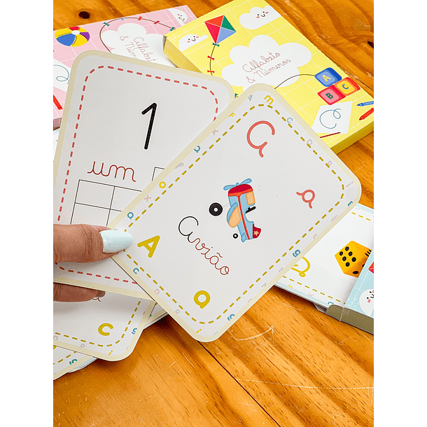 Arquivo para Card Letras e Numeros em Pdf 11