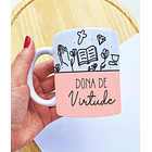 6 Arte para Caneca Mulher Dona Arquivo em Jpg   3