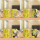 22 Artes para Caneca Simpsons Editável em Corel Draw e Photoshop 3